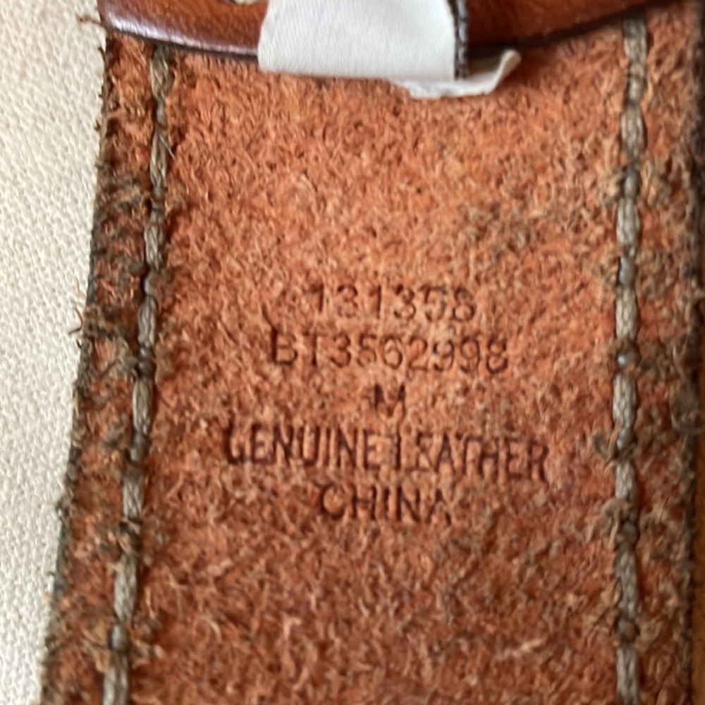 Fossil Vintage Genuine Leather Belt, Size M - Picture 9 of 12